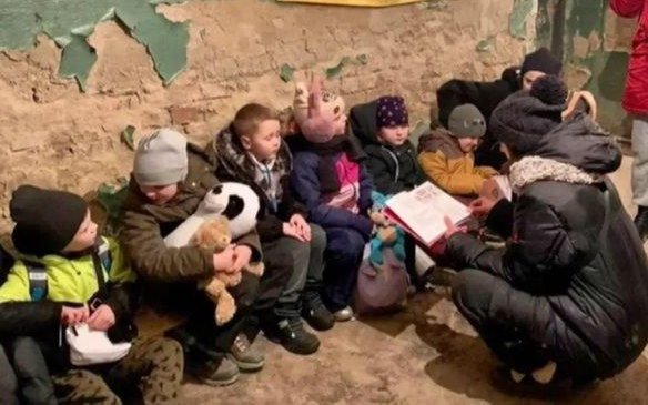 El drama de los niños en Ucrania