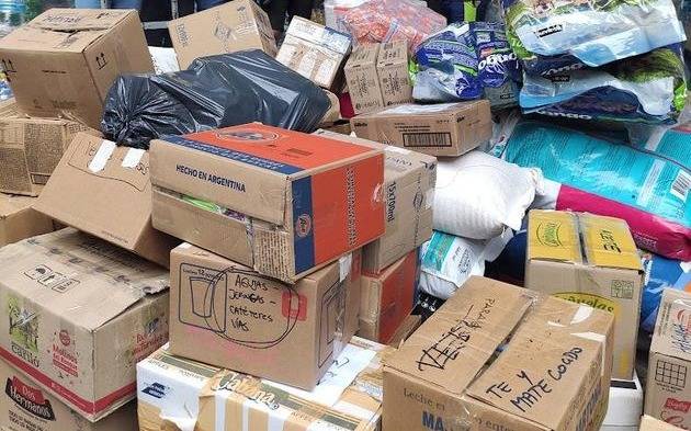 Donaciones platenses ya llegaron a Corrientes