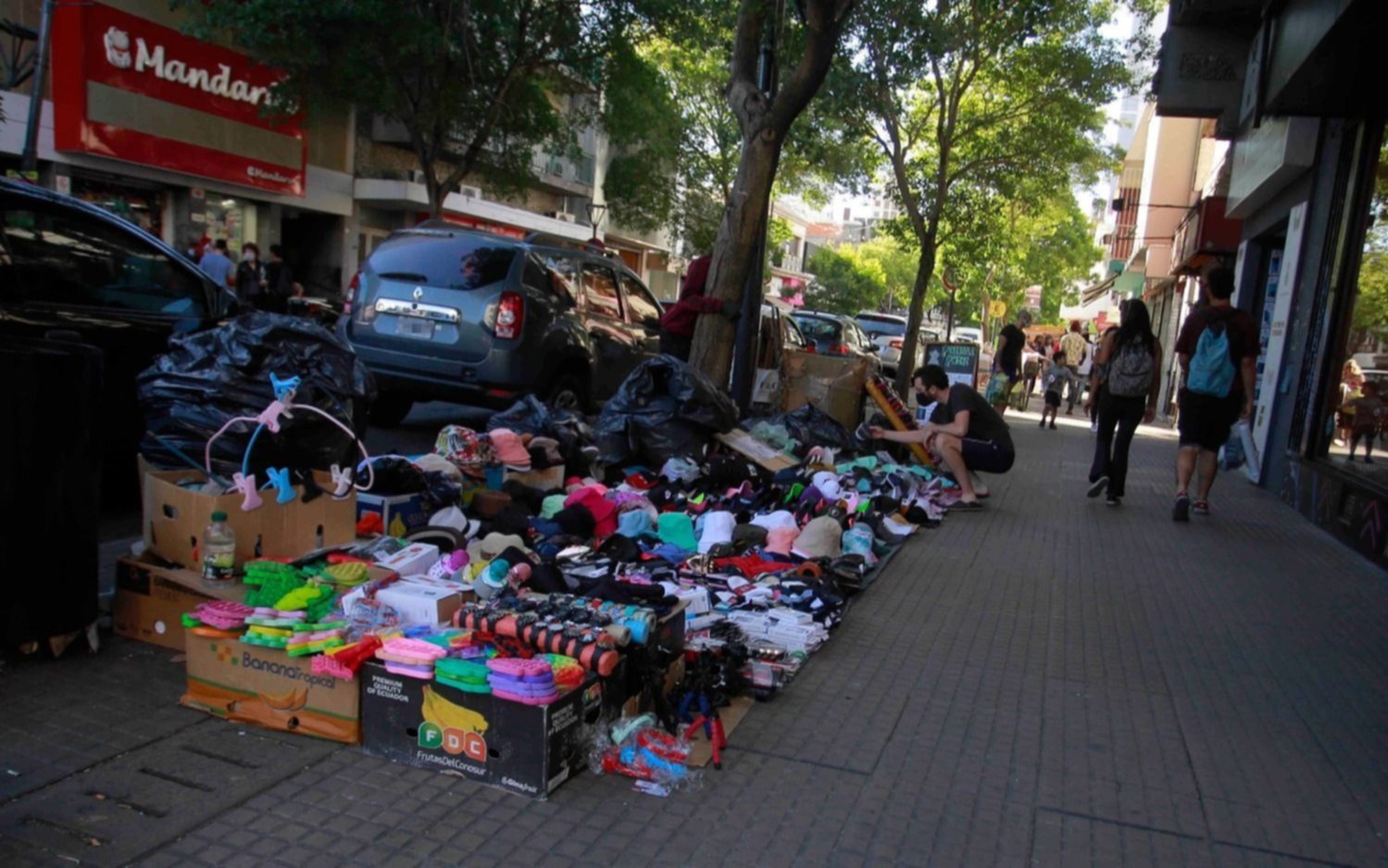 La Plata sigue siendo la “tierra prometida” para la venta ambulante