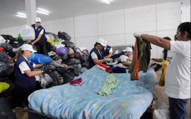 Envían ayuda para refugiados en Ucrania