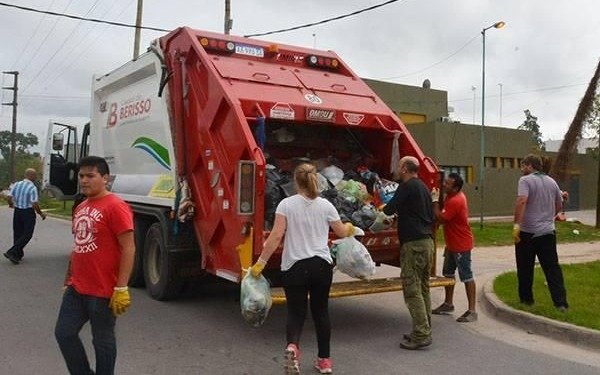 Cronograma de recolección de basura en Berisso por el feriado