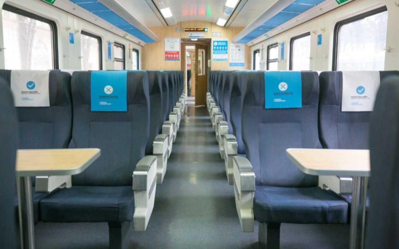 Se agotaron los pasajes en trenes de larga distancia por el receso