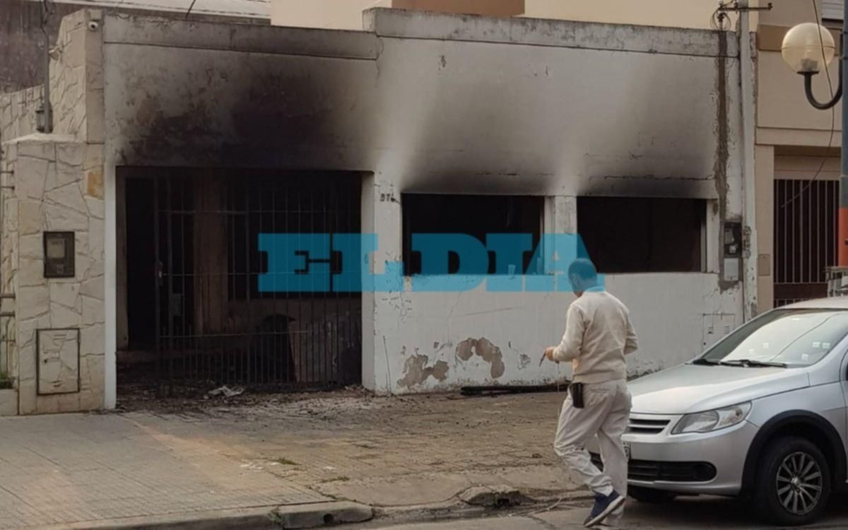 Ardió una vivienda en La Loma e investigan si era una “granja minera”