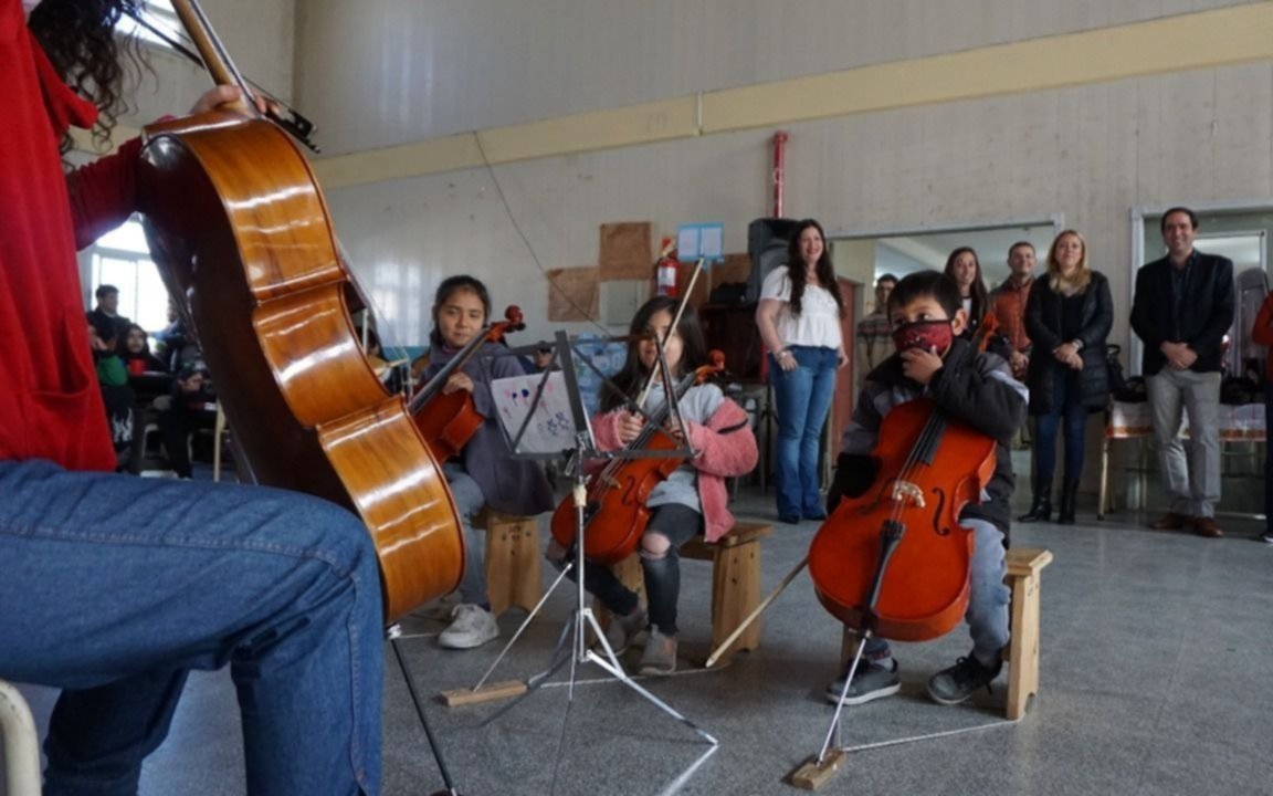 Ayuda para la Orquesta Escuela de Berisso