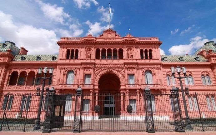 Reunión en la Rosada con la Conferencia Episcopal