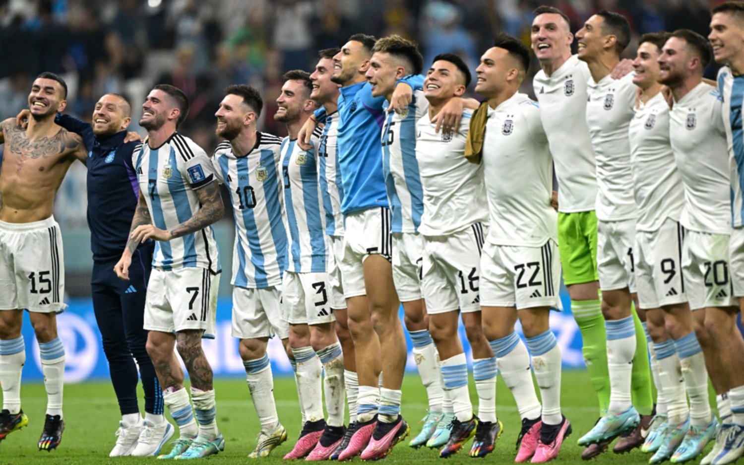 ¡A la final!: Argentina aplastó a Croacia y quedó a un paso de la gloria