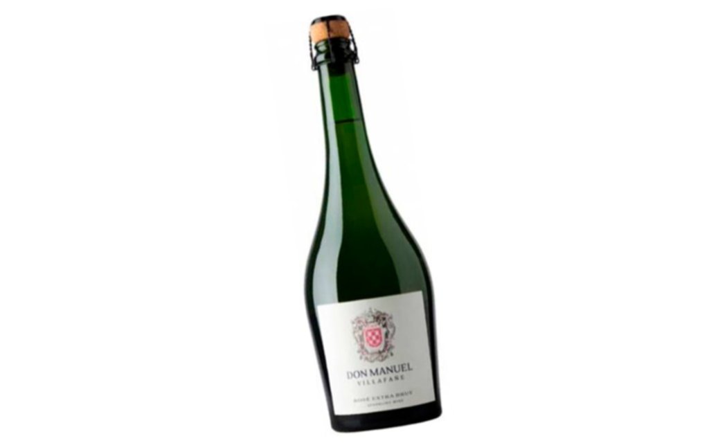 Espumante rosé extra brut de Don Manuel Villafañe