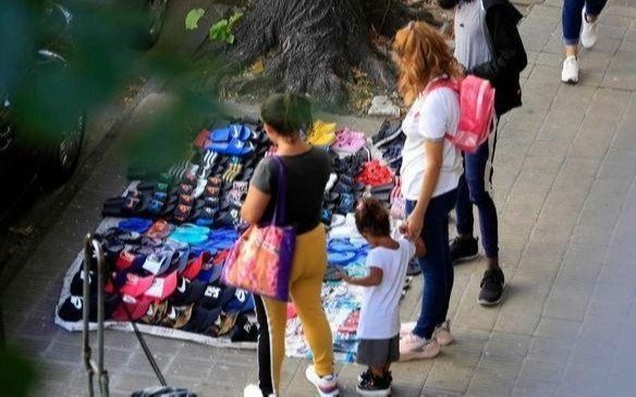 Imparable crecimiento por estos días de la venta ilegal en la Ciudad