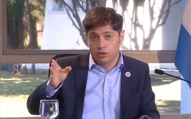 Kicillof celebró el apoyo de los gobernadores