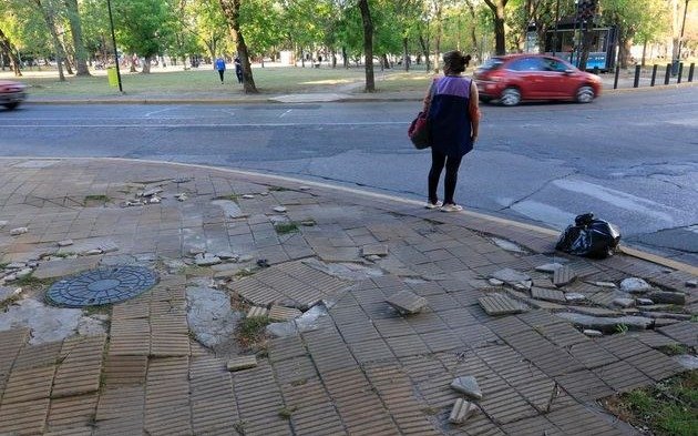 Terminó el plazo para pedir baldosas gratuitas en la Ciudad