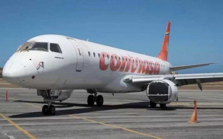 Revuelo por otro avión venezolano en Ezeiza