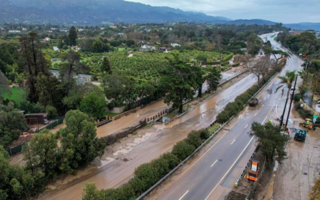 Sin tregua en California por las lluvias y las inundaciones