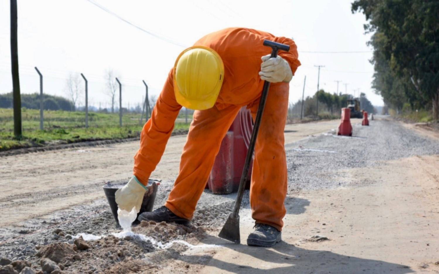 Realizan repavimentación de la calle 167 entre 32 y 520