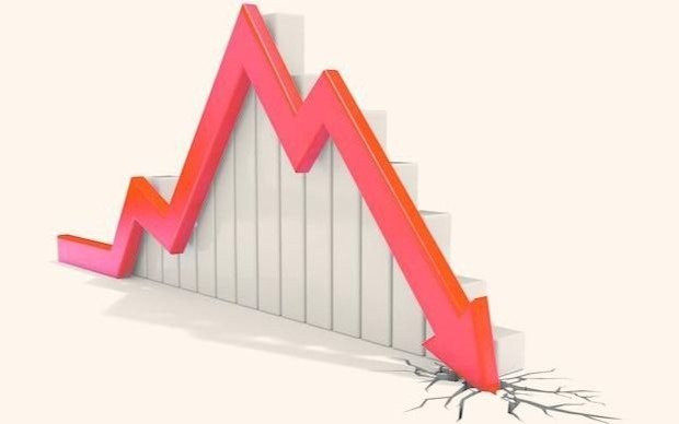 La economía retrocede por tercer mes seguido