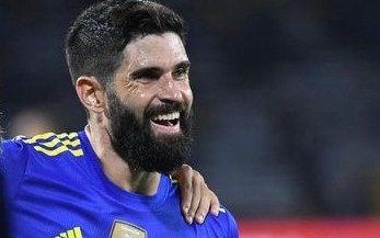 Nicolás Orsini duró en cancha apenas 8 minutos