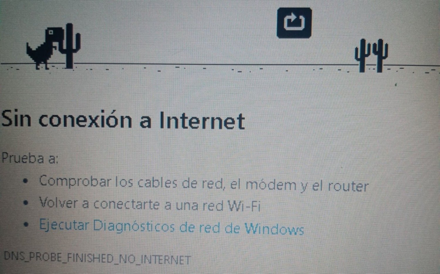 Reclamo por el servicio de Internet en La Loma