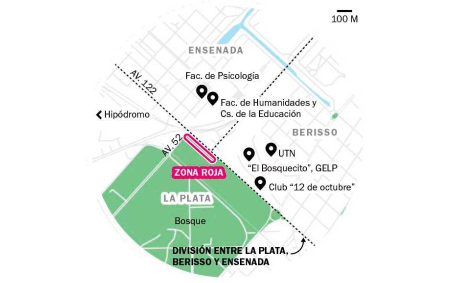 Se enciende la polémica por el traslado al Bosque de la Zona Roja