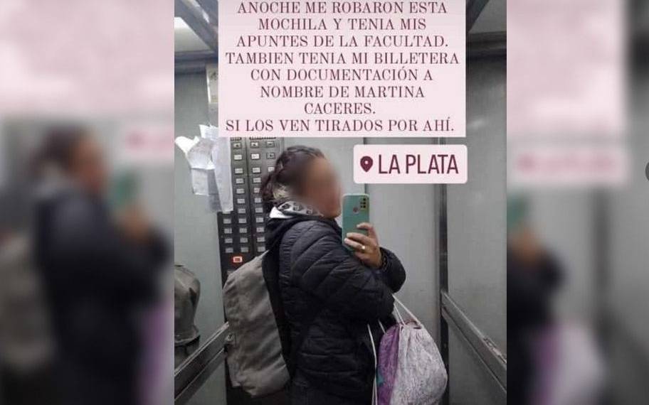 Entraron a robar en un edificio y se llevaron una mochila con documentos