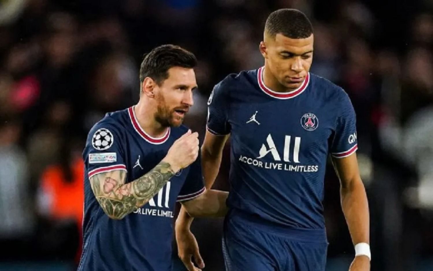 Asistencia de Messi y doblete de Mbappé en la victoria del PSG