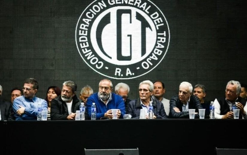 Interna y economía, en el acto de la CGT