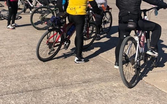 Bicicleteada solidaria a beneficio de alumnos de escuelas públicas