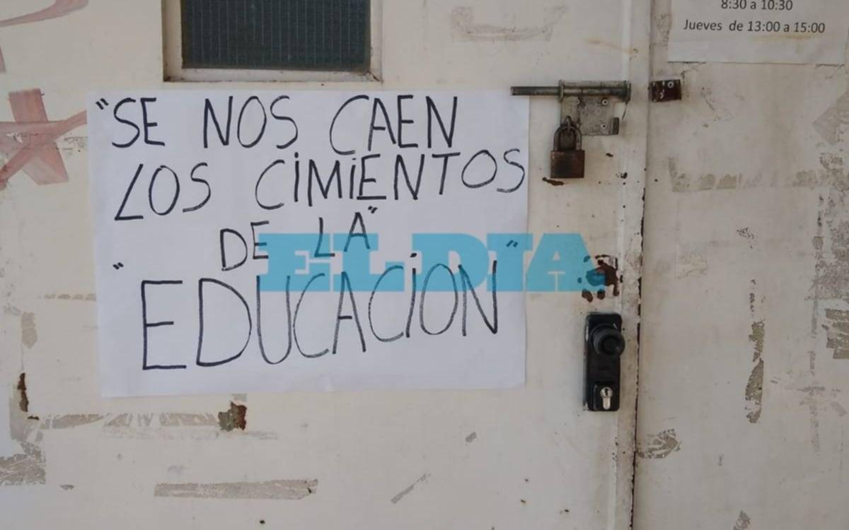 Una escuela de Tolosa reclama mejoras edilicias