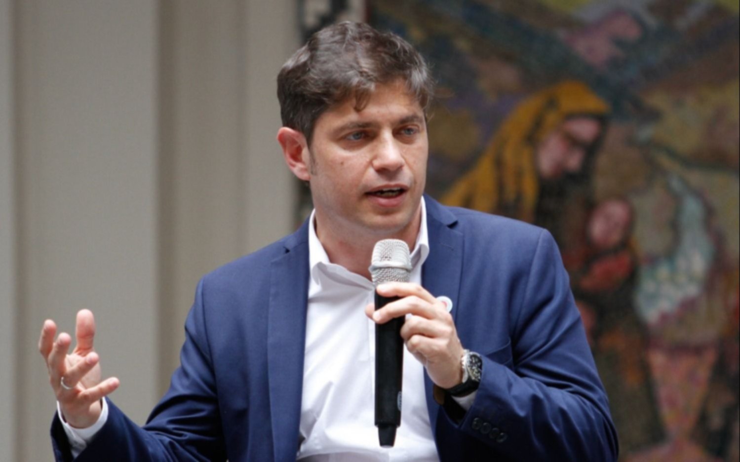 Intendentes respaldan a Kicillof