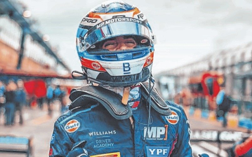 Fórmula 3: Colapinto alcanzó una victoria histórica en Silverstone