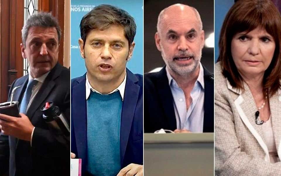 Las complejas matemáticas que Massa, Kicillof, Larreta y Bullrich ensayan en la Provincia