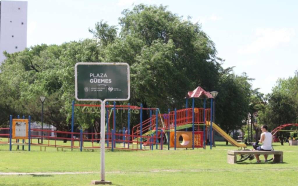Talleres y espectáculos artísticos en Plaza Güemes, en 19 y 38