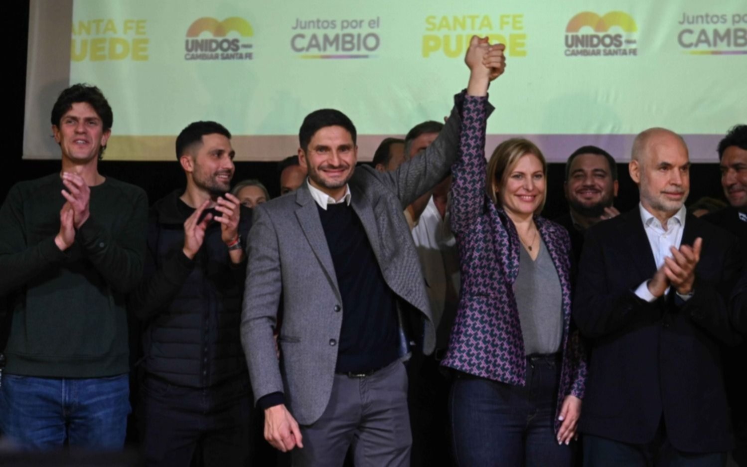 En Santa Fe, los mensajes marcaron las diferencias