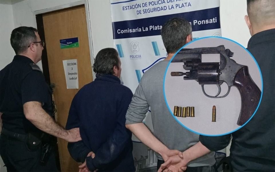 Tiros y golpes en medio de una discusión familiar