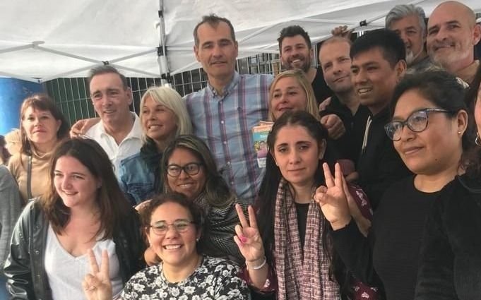 Escudero, con productores de la Ciudad