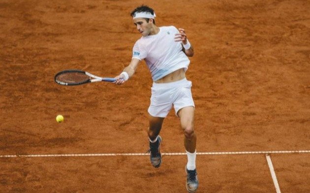 Etcheverry, en semis de Kitzbuhel