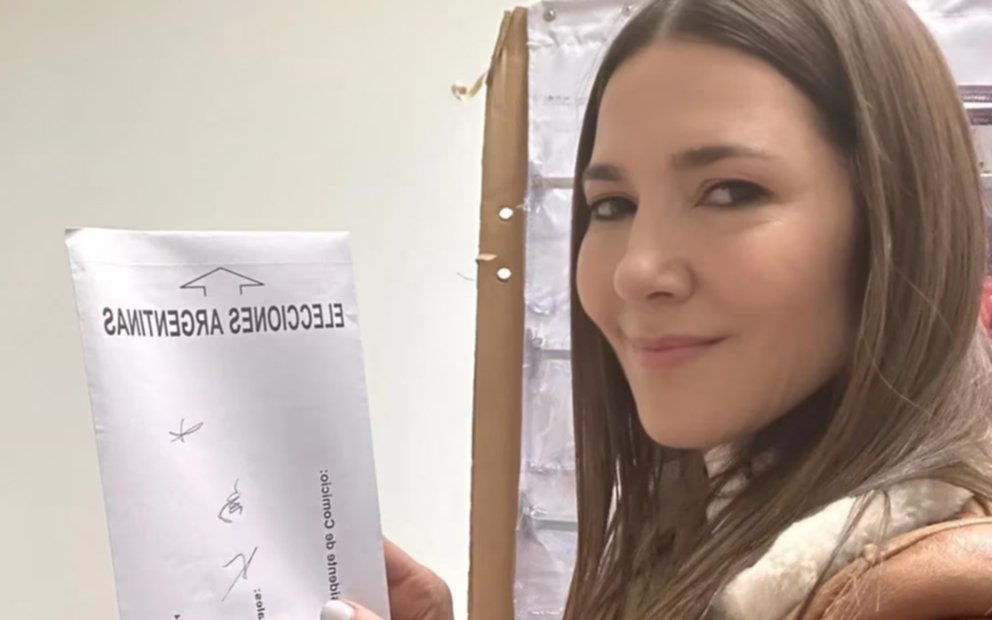 Glamour en las urnas: los famosos también votaron