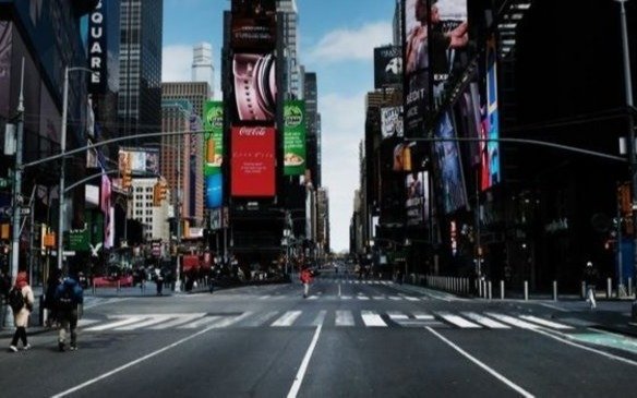 Times Square se inundó por la rotura de un caño antiguo