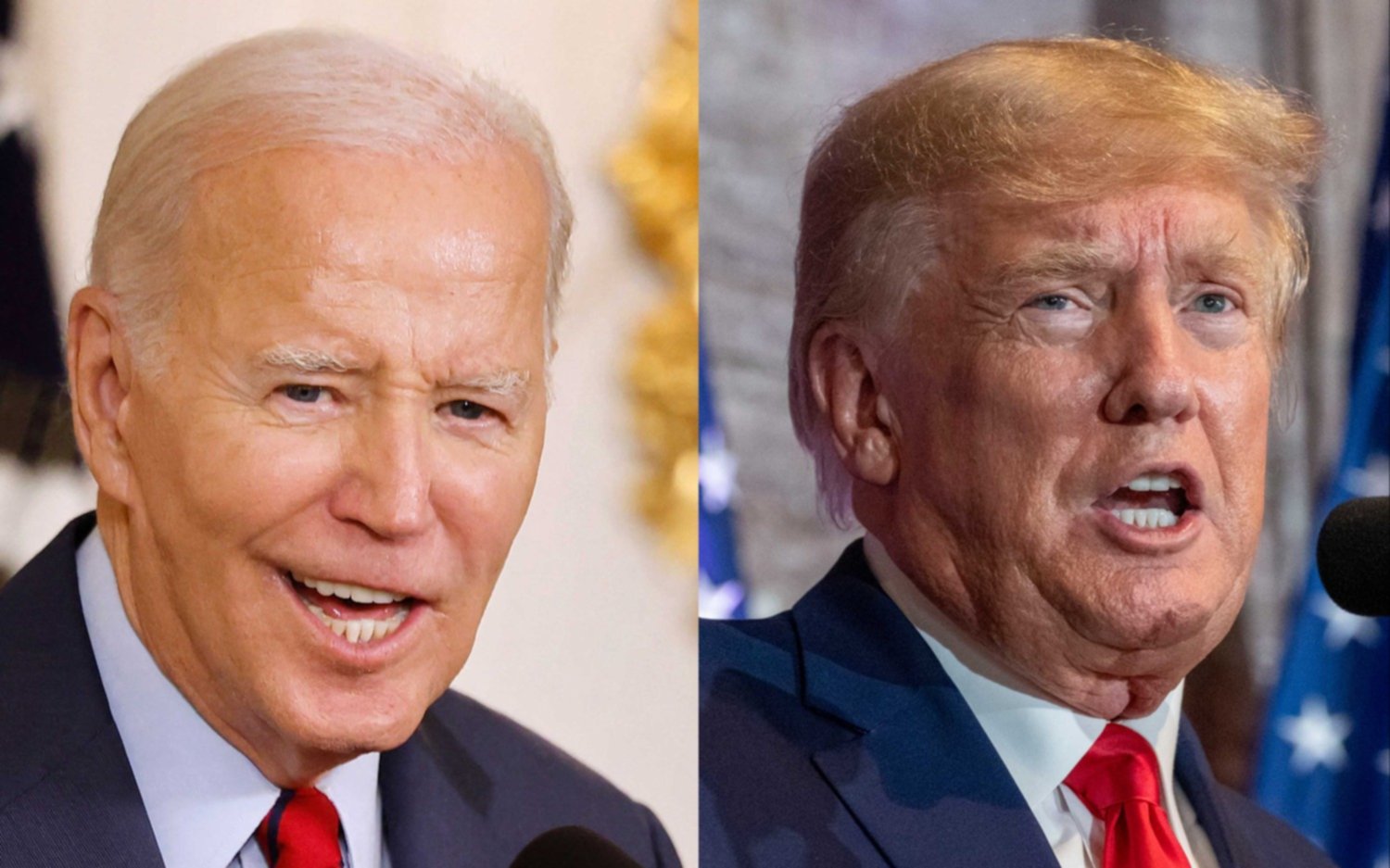 Biden y Trump, entre el alto perfil y el rechazo