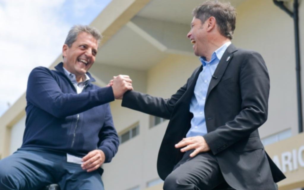 Massa y Kicillof, en Ensenada