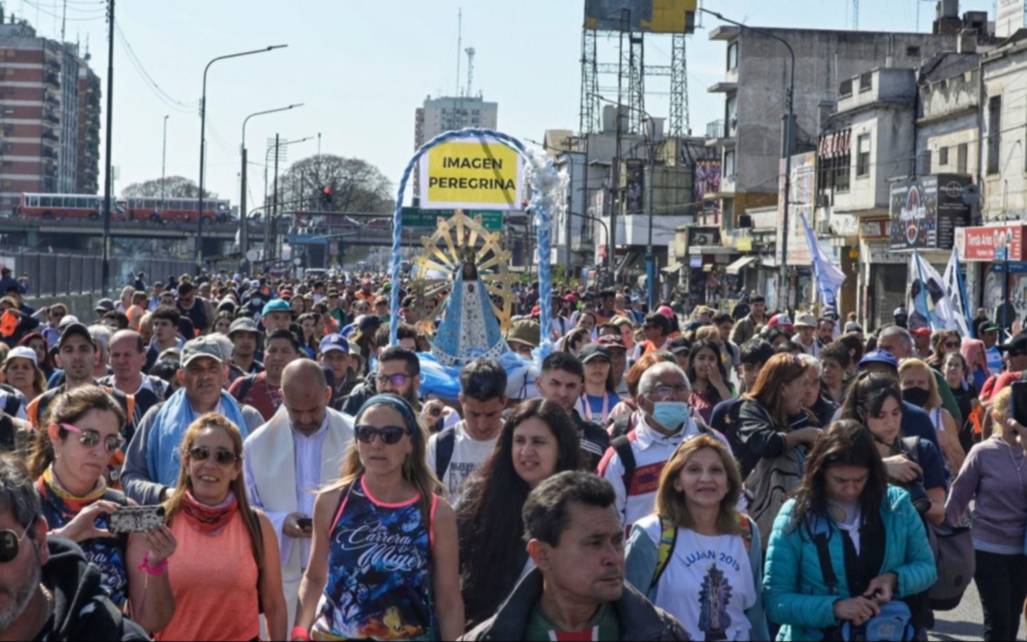 Se realiza la peregrinación a la Basílica de Luján