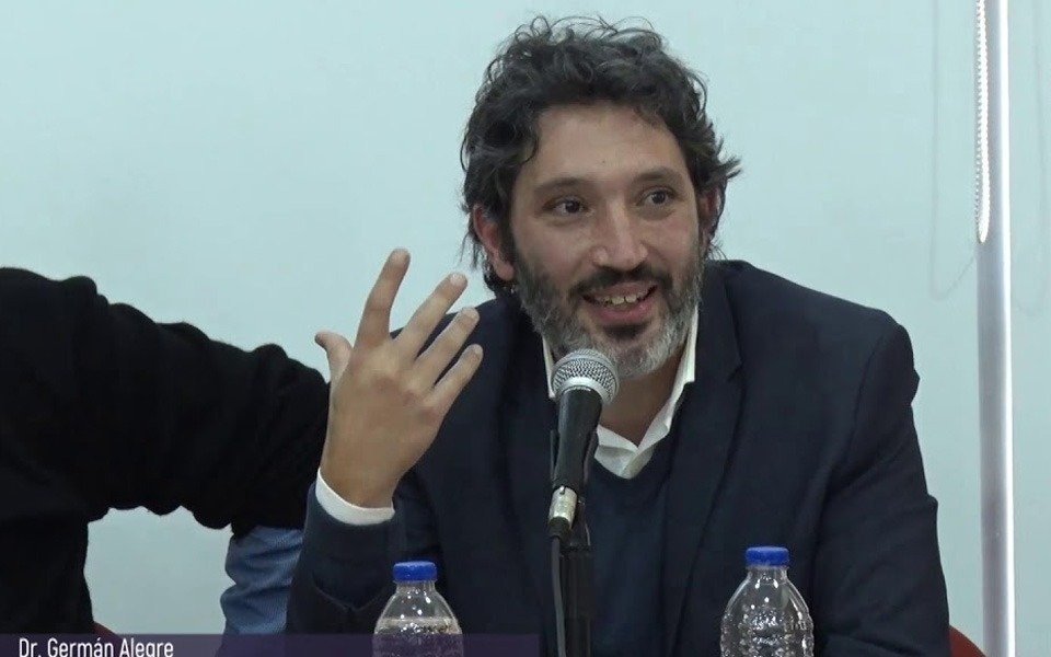 Pesar por la muerte del juez Germán Alegre