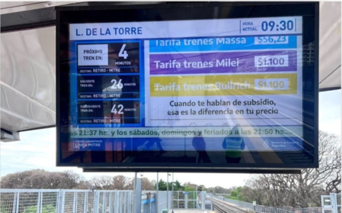 Polémica por una campaña sobre el precio del transporte