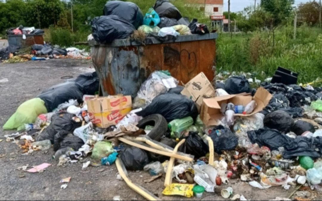 Basurero a cielo abierto en Los Hornos