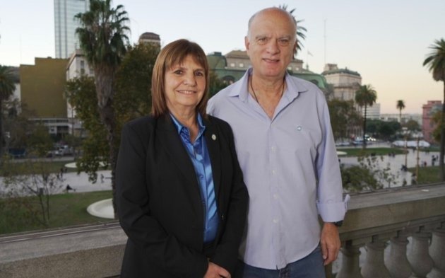Grindetti apoyó a Bullrich, su ayuda contra los piquetes
