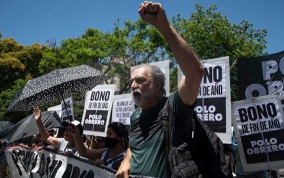 Piqueteros y la izquierda convocan a una marcha