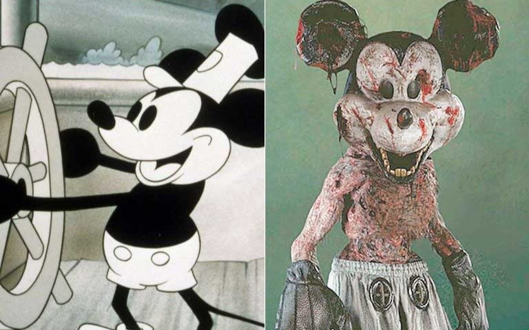 Mickey mete miedo Se verá en producciones de terror