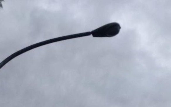 Reclamo por la falta de alumbrado público en calle 55 entre 23 y 24