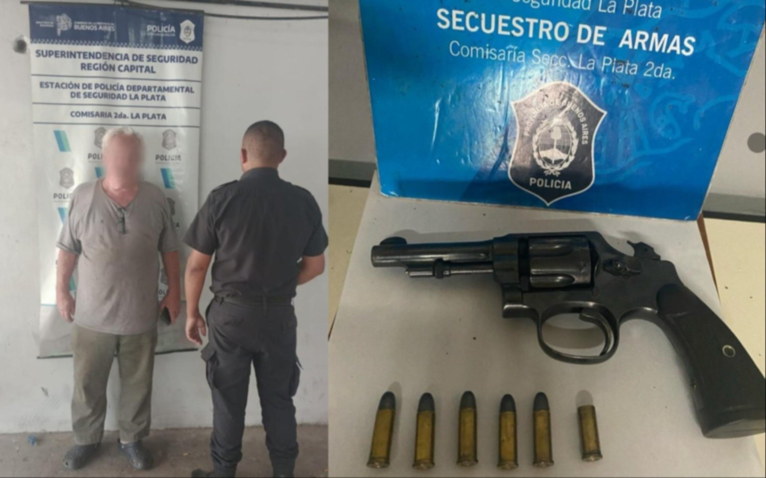 Enojado por un incidente vial en 122 y 42 bis, lanzó fuertes amenazas