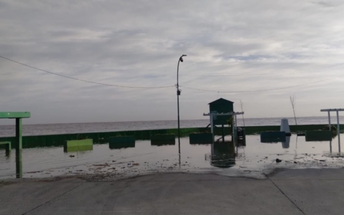 La crecida del Río de la Plata tendía a bajar y en la ribera ya no había alerta