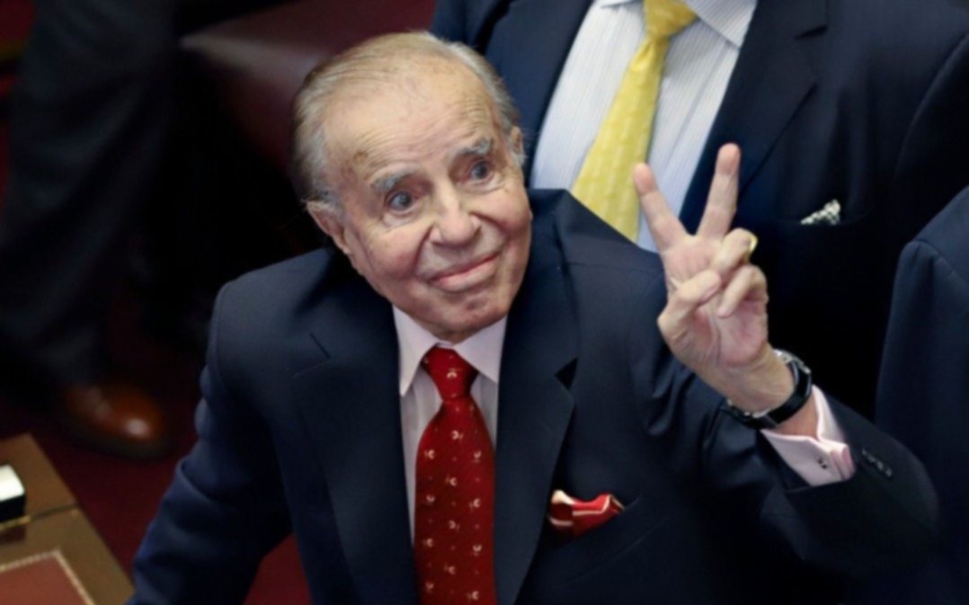 El Ejecutivo avanza con la reivindicación de Menem