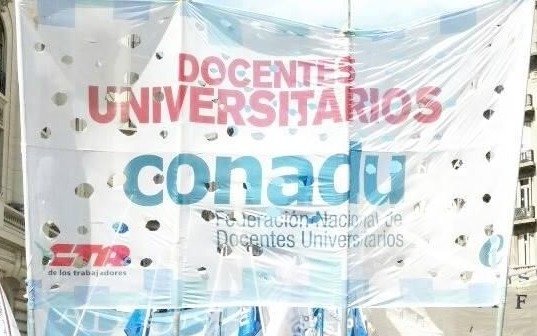 Jornadas de protesta de docentes universitarios